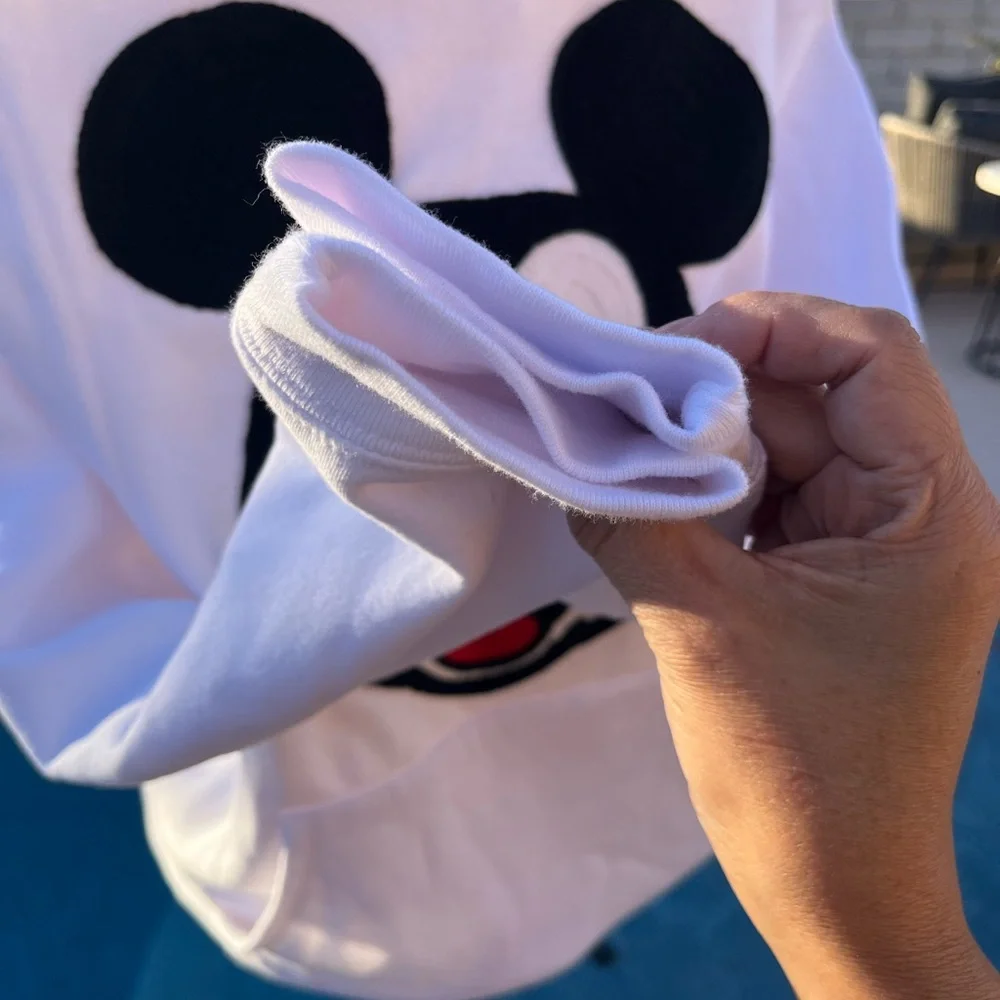 White Hoodie with Mickey Mouse Design - Picture 3 of 8